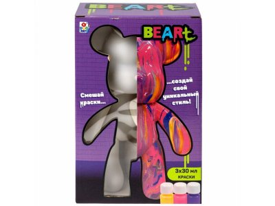Игрушка 1Toy Art BeArt Большой Мишка Флюид Арт, 23 см 1-00474383_6