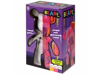 Игрушка 1Toy Art BeArt Большой Мишка Флюид Арт, 23 см 1-00474383_5