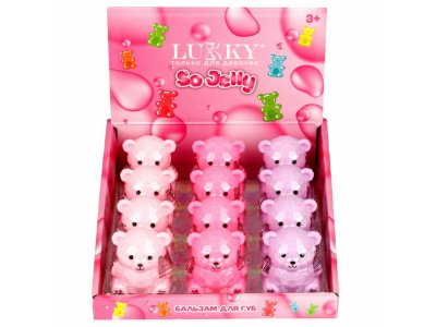 Глянец для губ Lukky Гламурные Зверушки с блёстками Мишка Тедди 9 г 1-00474385_14