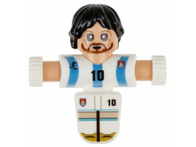 Набор игровой 1Toy Фиджетбол: Легенды футбола, 2 футболиста Аргенитина - Мексика с мячом и подставко 1-00474393_12