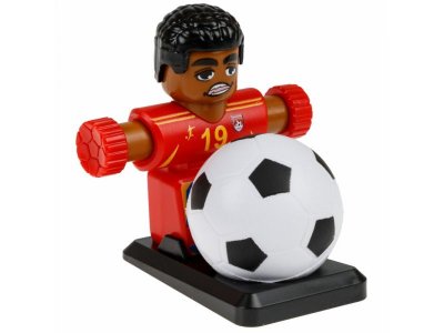 Набор игровой 1Toy Фиджетбол: Легенды футбола Чемпионат Россия - Испания, 2 футболиста, футбольное п 1-00474399_2