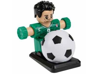 Набор игровой 1Toy Фиджетбол: Легенды футбола, 2 футболиста Аргенитина - Мексика с мячом и подставко 1-00474393_11