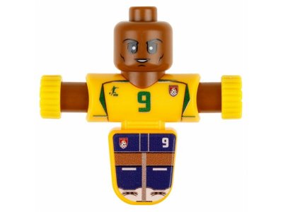 Набор игровой 1Toy Фиджетбол: Легенды футбола, 2 футболиста Бразилия - Испания с мячом и подставкой 1-00474392_12