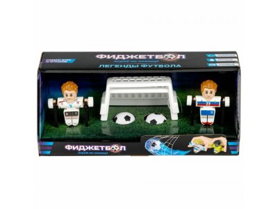 Набор игровой 1Toy Фиджетбол: Легенды футбола Матч Россия - Англия, 2 футболиста, 2 ворот, мяч, 2 по 1-00474397_8