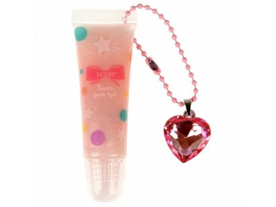 Блеск для губ Lukky Charmy Gloss сверкающий с ароматом ягодного десерта, браслетик с подвеской 5 мл 1-00474400_5