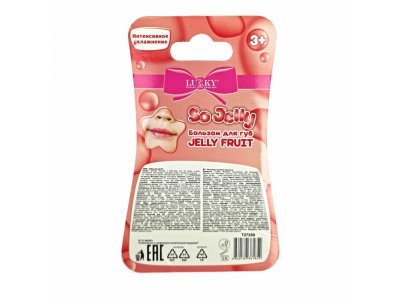 Бальзам для губ Lukky Jelly Fruit Ягодный десерт 2 колечка 3,4 г 1-00474411_3