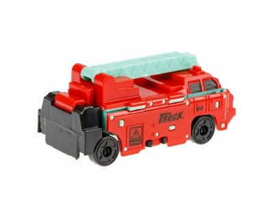 Игрушка 1toy Transcar Double: Автофургон - Автокран, 8 см 1-00474415_6
