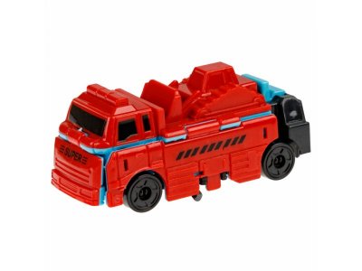 Игрушка 1toy Transcar Double: Рефрижиратор - Тягач, 8 см 1-00474416_7