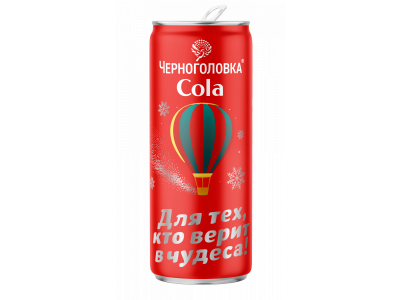 Лимонад Черноголовка Кола Ориджинал 0,33 л ж/б 1-00474593_3