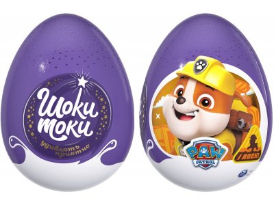 Яйцо шоколадное с игрушкой Шоки Токи Щенячий Патруль 20 г 1-00475270_3