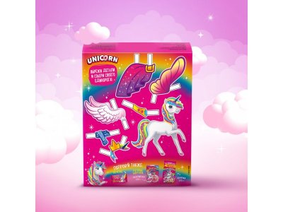 Готовый завтрак Unicorn Радужные колечки с фруктовым вкусом 195 г 1-00263275_5