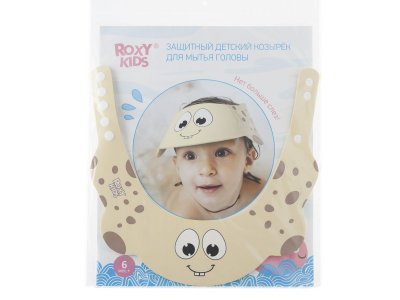 Козырек Roxy-Kids для мытья головы, Желтый жирафик 1-00303370_10