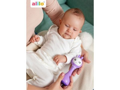 Музыкальная интерактивная игрушка Умный зайка® alilo R1. Песни, сказки, потешки, определяет цвета 1-00232625_16