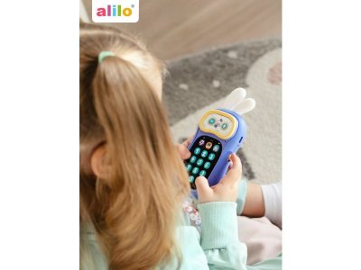 Игрушка итерактивная Alilo Телефон Ушастик-Лапочка P3 1-00475523_2