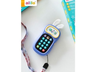 Игрушка итерактивная Alilo Телефон Ушастик-Лапочка P3 1-00475523_10