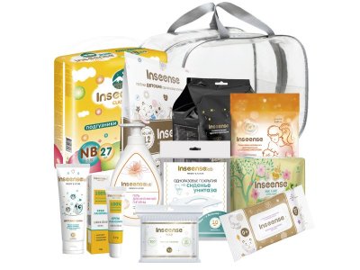 Сумка в роддом Inseense 12 предметов 100474458