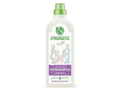 Пятновыводитель Synergetic универсальный для белья биоразлагаемый, 1 л 1-00120816_2