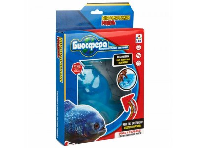 Набор 1Toy Lab БИОсфера Познавательная анатомия Пиранья, 19,5*4,5*23,5 см 1-00475481_2