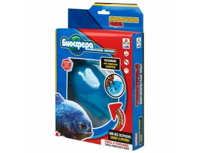 Набор 1Toy Lab БИОсфера Познавательная анатомия Пиранья, 19,5*4,5*23,5 см 1-00475481_4