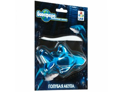 Набор 1Toy Lab БИОсфера Познавательная анатомия Голубая акула мини, 14*18 см 1-00475487_2