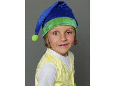 Костюм карнавальный Пуговка Гномик Тоша шорты, жилет, колпак 1-00469934_5