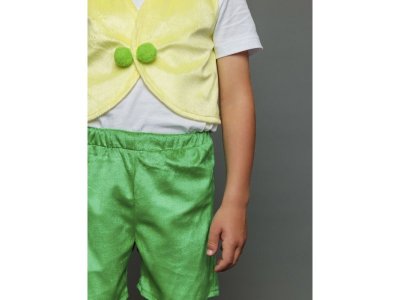 Костюм карнавальный Пуговка Гномик Тоша шорты, жилет, колпак 1-00469934_7