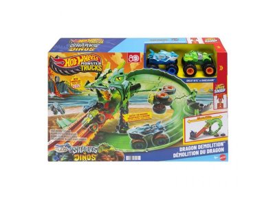 Автотрек Hot Wheels MT Dragon Demolition 100474276