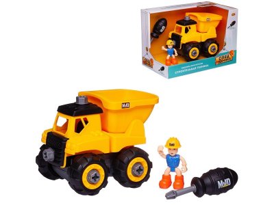 Машинка-конструктор Abtoys Спецтехника Собери сам Самосвал 100475298