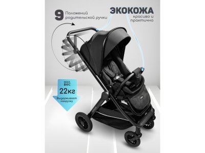 Коляска AmaroBaby Somnium Прогулочная, с реверсивным блоком 1-00453248_35