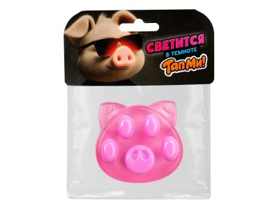 Игрушка-антистресс ТапМи Сквиш Лапка Свинка розовый 100476075