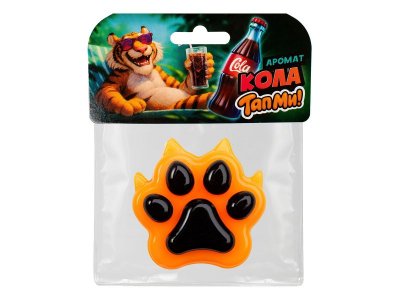 Игрушка-антистресс ТапМи Сквиш Лапка Тигр оранжевый 100476076