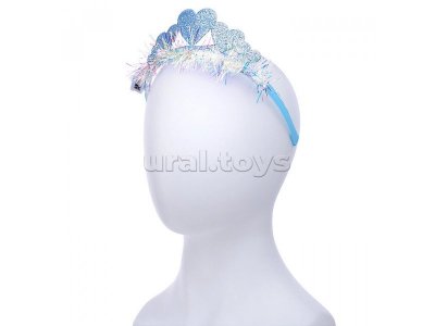 Корона карнавальная Снеговичок светящаяся, со стразами 1-00469820_4