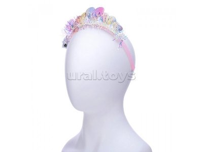 Корона карнавальная Снеговичок светящаяся, со стразами 1-00469820_5
