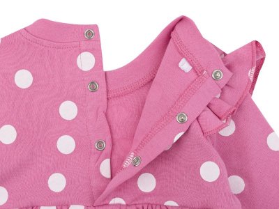 Боди-платье с длинным рукавом Palloncino Lilac Dots 1-00459390_6