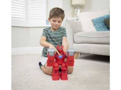 Набор игровой HTI Teamsterz Робот-носорог с металлической машинкой 1-00475508_4