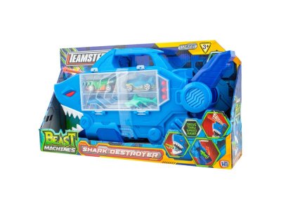 Машинка-транспортер HTI Teamsterz Shark Destroyer с 4-мя фигурками 1-00475509_3