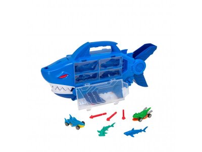 Машинка-транспортер HTI Teamsterz Shark Destroyer с 4-мя фигурками 1-00475509_6