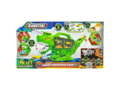 Машинка-транспортер HTI Teamsterz Dino Destroyer с 2-мя фигурками и 2-мя машинками 1-00475510_4