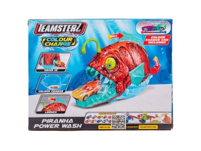 Автомойка HTI Teamsterz Пиранья с машинкой, меняющей цвет 1-00475512_4