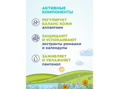 Гель для подмывания малыша AQA Baby 250 мл 1-00325623_3