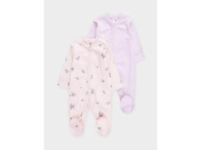 Набор комбинезонов Crockid 2 шт фиолетовый 100479271