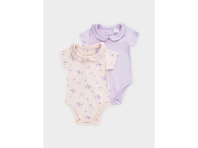 Набор полукомбинезонов Crockid 2 шт фиолетовый2 100479321