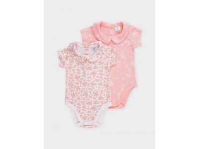 Набор полукомбинезонов Crockid 2 шт розовый 100479324