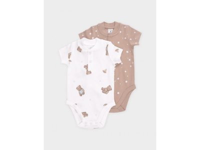 Набор боди Crockid 2 шт бежевый2 100479362