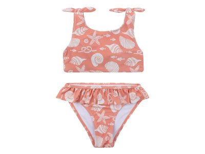 Купальник для девочки Palloncino оранжевый 100468101