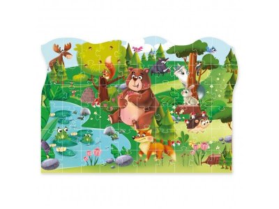 Пазл El’BascoKids В лесу 60 элементов 1-00387453_4