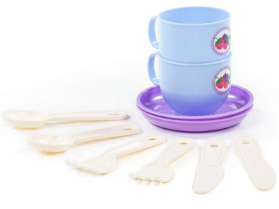 Набор детской посуды Полесье Минутка, 10 элементов 1-00479640_2