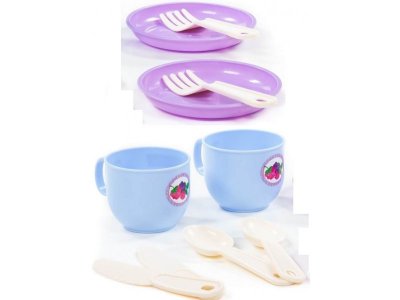 Набор детской посуды Полесье Минутка, 10 элементов 1-00479640_3