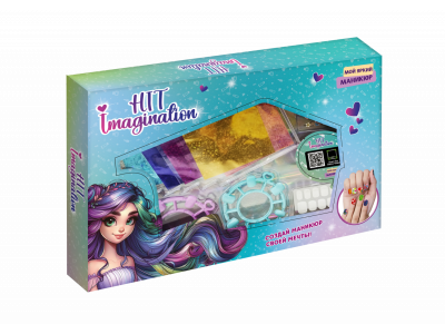 Накладный ногти Hit Imagination Мой яркий маникюр с аксессуарами 100479655