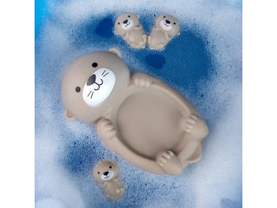 Набор игрушек для ванной Fancy Baby Семейство выдр 1-00479659_4